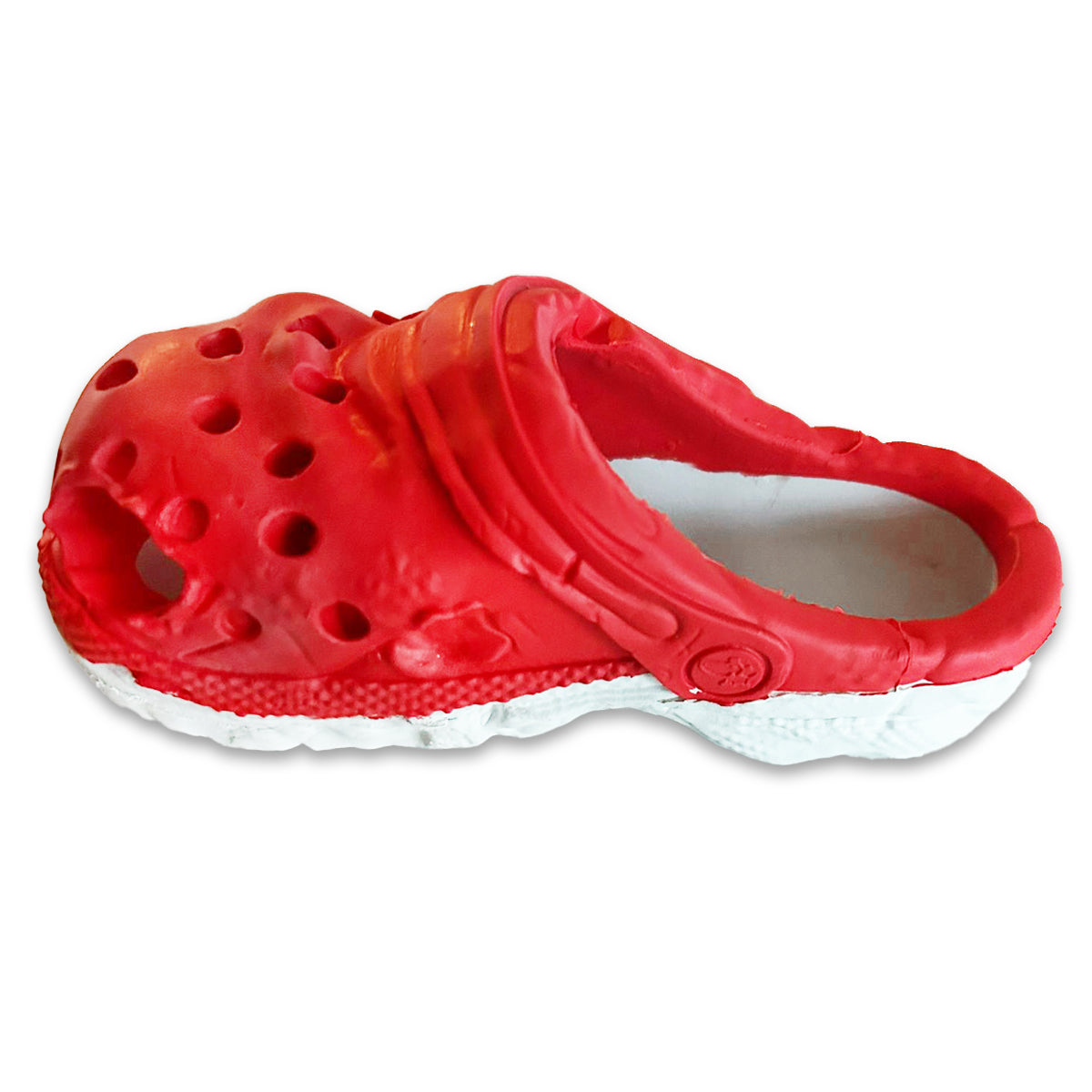 Durable Rubber Slipper Dog Toy for Hard Chewers