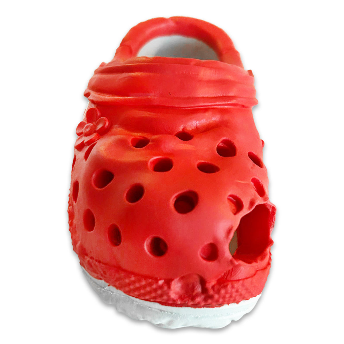 Durable Rubber Slipper Dog Toy for Hard Chewers